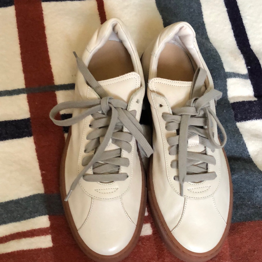 M. Gem Leather Shoes Size 40 1/2.
